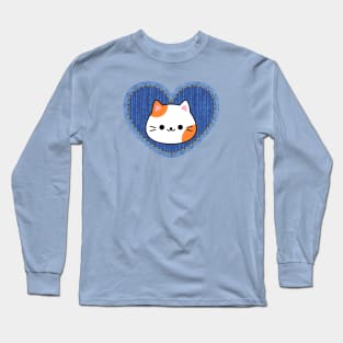 Cat heart Long Sleeve T-Shirt